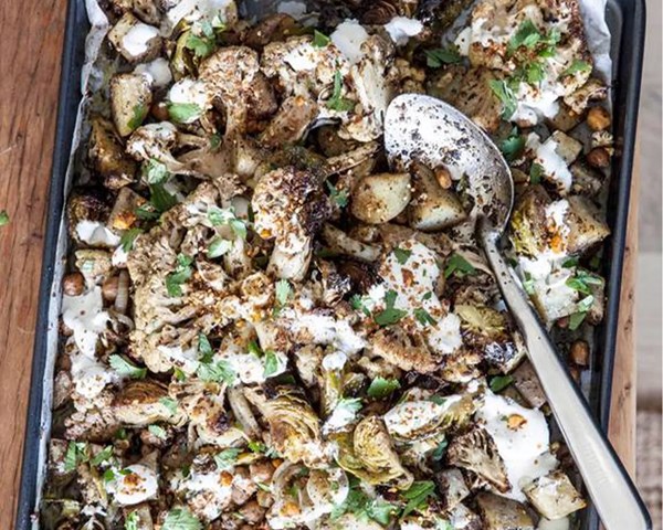 Chermoula tray-bake