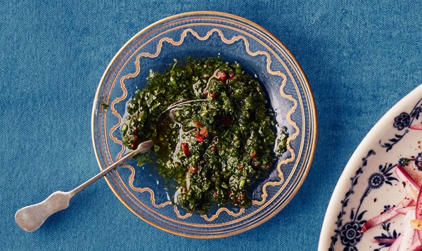 Chermoula with red chile