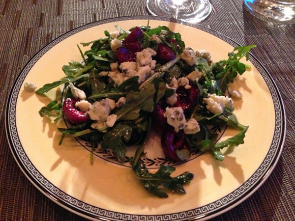 Cherries in salad 2