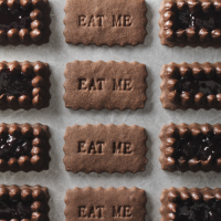 Cherry & almond 'bourbons'