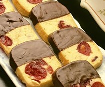 Cherry almond bars