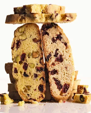 Cherry almond biscotti