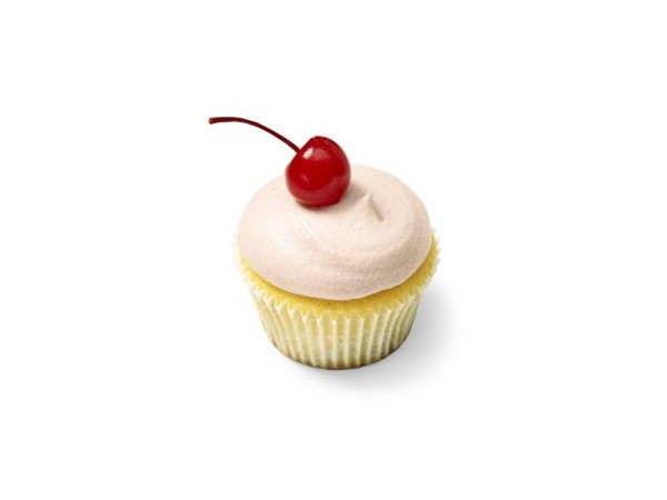 Cherry-almond cupcakes