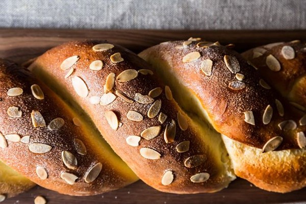 Cherry-almond Danish