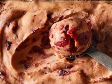 Cherry-almond nice cream