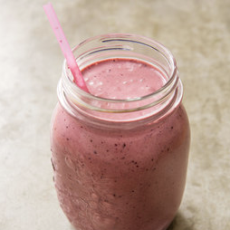 Cherry-almond smoothies