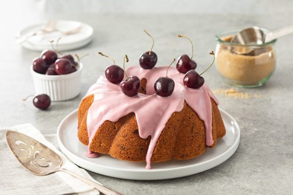 Cherry Amaretto glaze