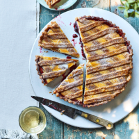 Cherry and ricotta tart (Crostata di ricotta e visciole)