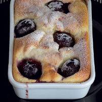 Cherry batter pudding 