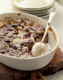 Cherry batter pudding (Clafoutis Limousin)