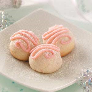 Cherry bonbon cookies