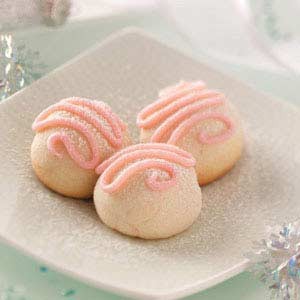 Cherry bonbon cookies