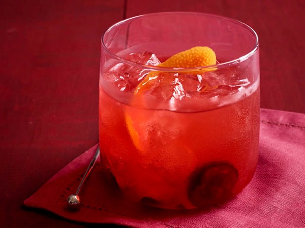 Cherry brandy old-fashioned