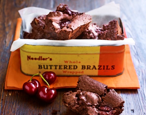 Cherry brownies