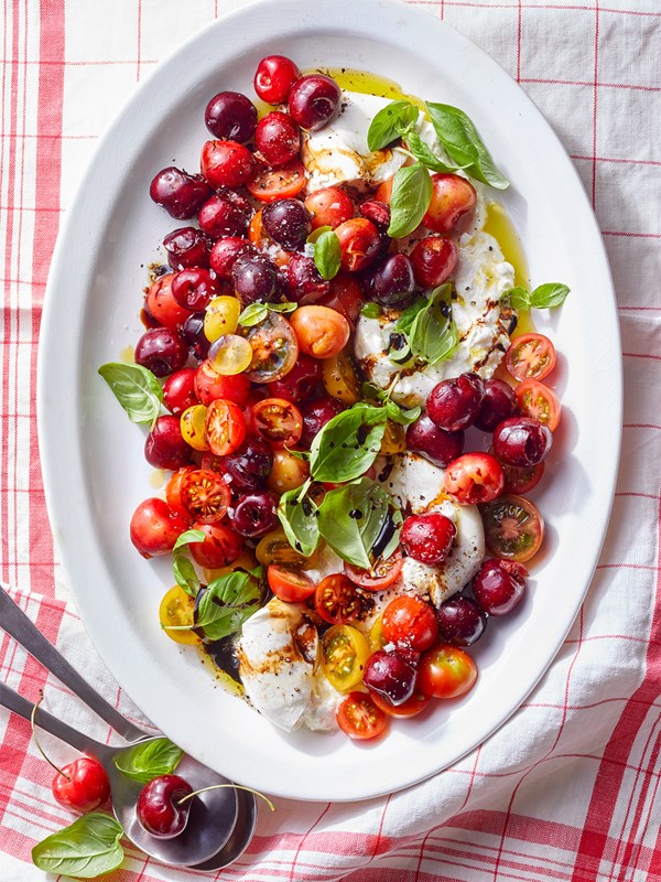 Cherry Caprese salad
