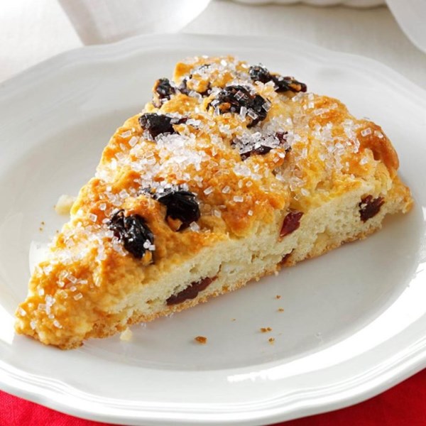 Cherry chip scones
