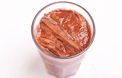 Cherry chocolate cooler