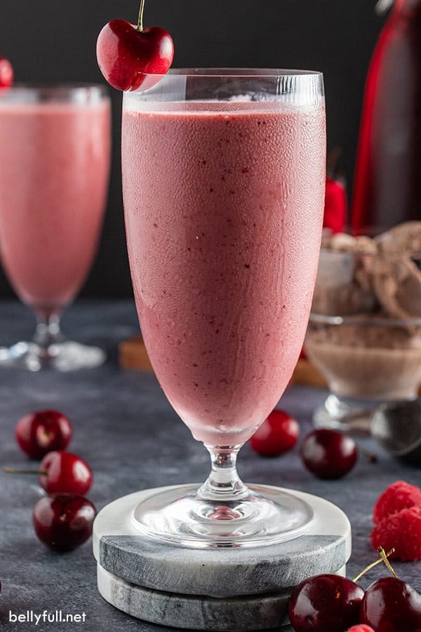 Cherry chocolate kiss smoothie