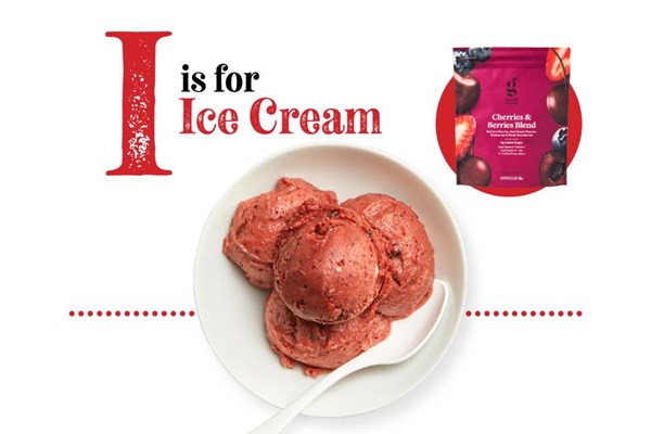 Cherry-chocolate “nice” cream