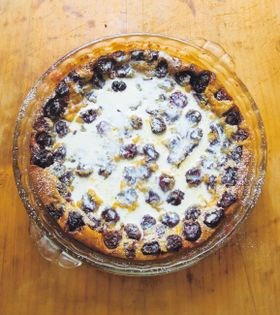 Cherry clafouti
