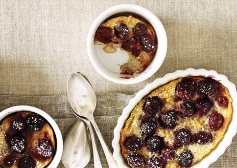 Cherry clafouti