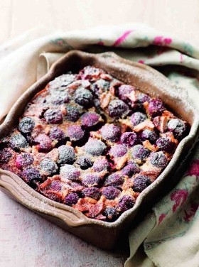 Cherry clafoutis