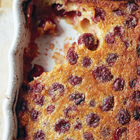 Cherry clafoutis