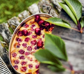 Cherry clafoutis