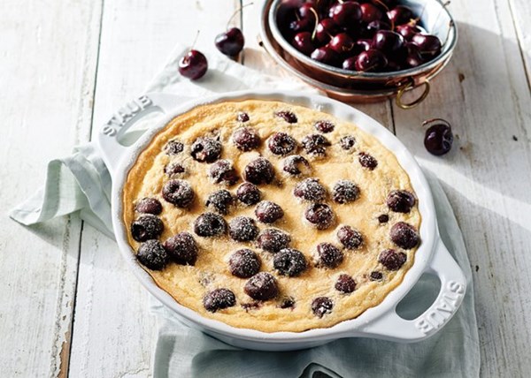 Cherry clafoutis