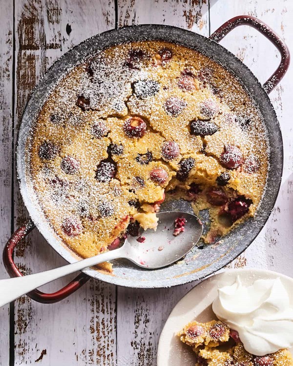 Cherry clafoutis