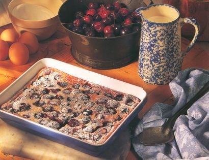 Cherry clafoutis