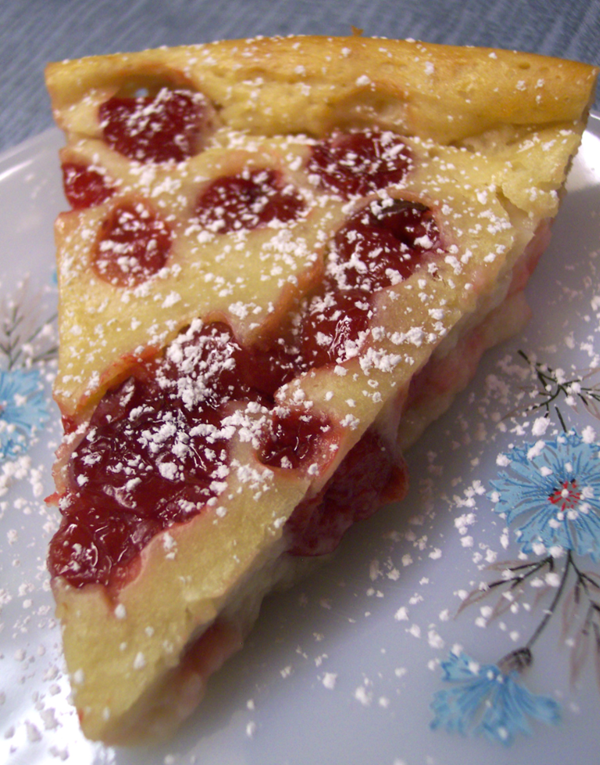 Cherry clafoutis