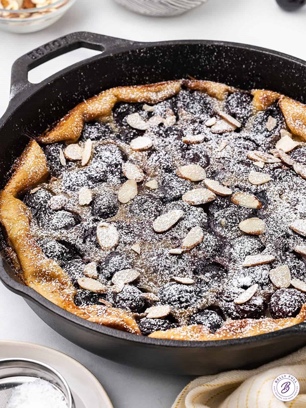Cherry clafoutis
