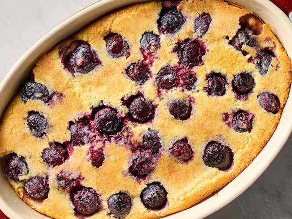 Cherry clafoutis