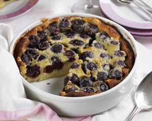 Cherry clafoutis