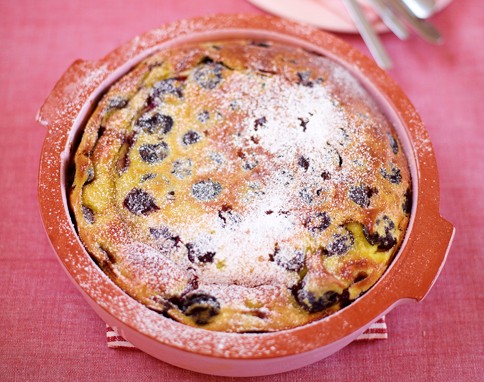 Cherry clafoutis