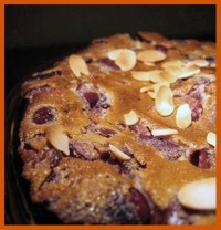 Cherry clafoutis