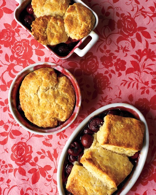 Cherry cobbler