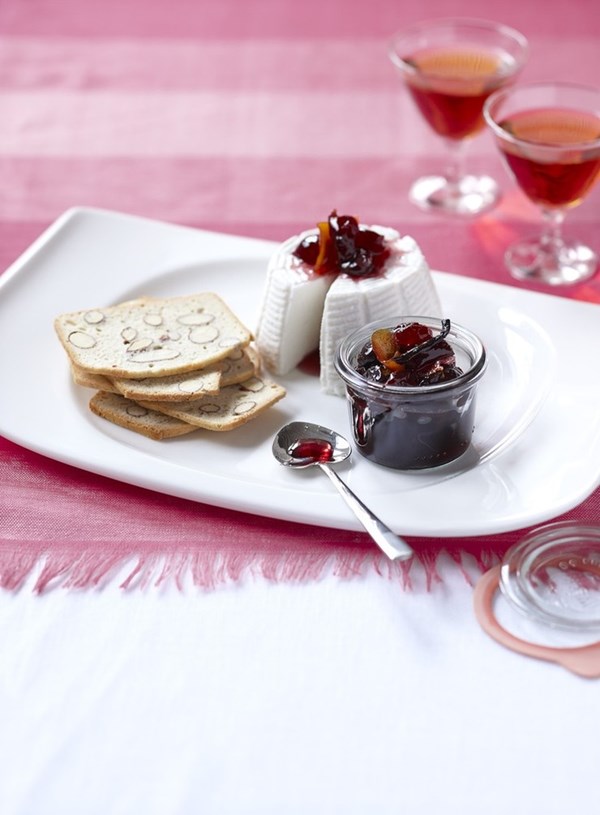 Cherry confit