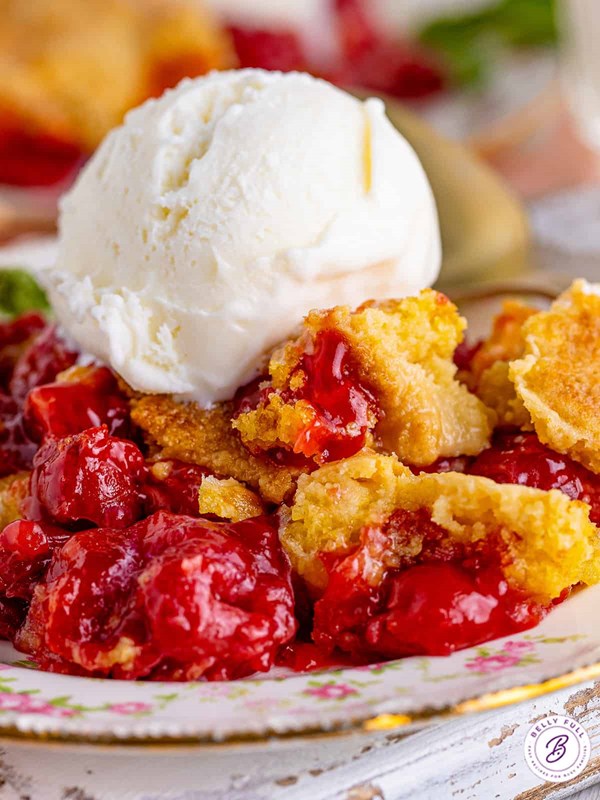 Cherry dump cake