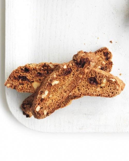 Cherry espresso biscotti