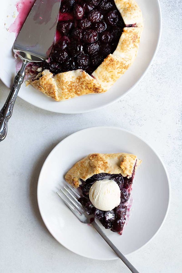 Cherry galette