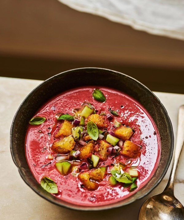Cherry gazpacho