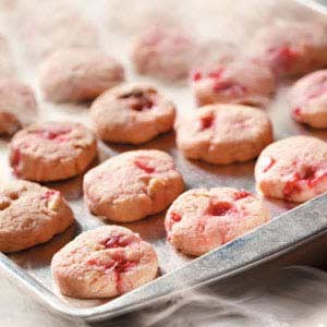 Cherry icebox cookies