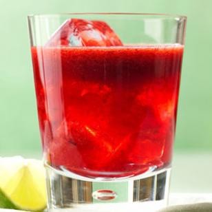 Cherry-lime gin Rickey