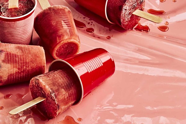 Cherry-lime ice pops [Andee Gosnell]