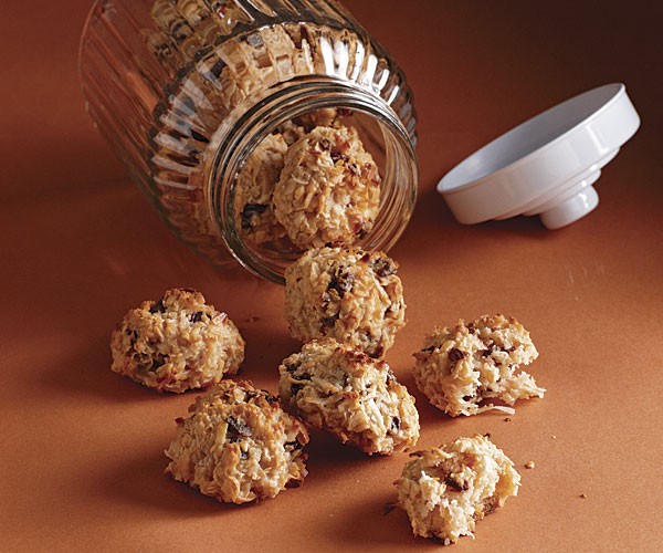 Cherry-lime macaroons