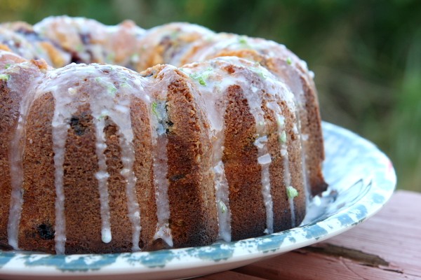 Cherry limeade pound cake