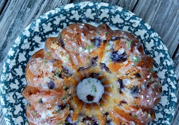 Cherry-limeade pound cake