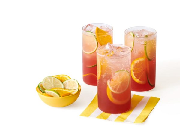Cherry-limeade punch